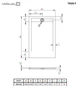 Душевой поддон RADAWAY Teos F 180x100 цвет цемент HTF180100-74 - изображение 2