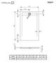 Душевой поддон RADAWAY Teos F 110x80 цвет цемент HTF11080-74 - изображение 3