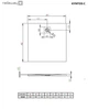 Душевой поддон RADAWAY Kyntos C 80x80 цвет цемент HKC8080-74 - изображение 2