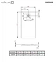 Душевой поддон RADAWAY Kyntos F 210x70 цвет антрацит HKF21070-64 - изображение 6