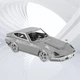 Металевий 3D-пазл Nissan купе - изображение 4