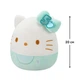 Мягкая игрушка Squishmallows Hello Kitty 20 см изумрудный плюш - изображение 2