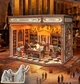 Бук Нук Кабінет Афіни Інтер'єрний конструктор Book Nook Athenaeum Cabinet DIY SJ-038 - изображение 8