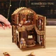 Бук Нук Книжковий магазин Інтер'єрний конструктор World Bookstore DIY Book Nook Kit XSL-01 - изображение 8