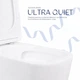 Унитаз напольный Qtap Aquarius Ultra Quiet 620х355х790 мм дюропласт белый Soft-close - изображение 5