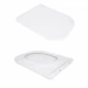 Унитаз напольный Qtap Aquarius Ultra Quiet 620х355х790 мм дюропласт белый Soft-close - изображение 8
