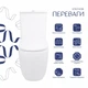 Унитаз напольный Qtap Leo Ultra Quiet 620x355x790 мм дюропластовое сиденье Soft-close белый - изображение 3