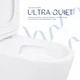 Унитаз напольный Qtap Leo Ultra Quiet 620x355x790 мм дюропластовое сиденье Soft-close белый - изображение 5