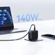 Сетевое зарядное устройство Baseus EnerFill FH11 GaN 140W 3xUSB-A + 1xUSB-C черное (6932172698812) - изображение 12