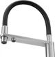 Смеситель кухонный с подключением к фильтру GRANADO Hita INOX Black - изображение 4