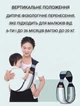 Дихаюча перенесення для новонароджених Слінг Baby Sling 2054414101 - зображення 4
