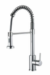 Смеситель для кухни Aquan Elegance 1302010 со съемным гибким и поворотным изливом, цвет хром. - изображение 1