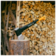 Топор колун 60 см сталь для раскалывания древесины черный Fiskars LS-1510 - изображение 8