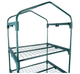 Мини теплица 4 полки 160x68x50 см для балкона и сада полиэтилен Carruzzo LS-2413 - изображение 6