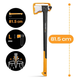 Топор колун с чехлом для колки больших бревен сталь Fiskars LS-1513 - изображение 8