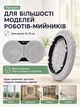 Салфетки тряпки для работа мойщика окон 18 шт VMHouse универсальные сменные комплект тряпок круглые серый (0306-0018) - изображение 3