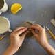 Набор для лепки из самозатвердевающей глины DIY творческий комплект 0,5 кг - изображение 3