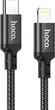 Кабель Hoco X14 Type-C to iP 3A, 20W, nylon, aluminum connectors, 2 м Black (6931474752208) - изображение 1