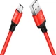 Кабель Hoco X14 Times Speed original USB 2.0 >Micro 5P 1 м red (6957531062851) - изображение 2