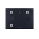Зеркало настенное Zerix KUBIX MRZ06-70x90-Reverse прямоугольное с декором (ZX5635) - изображение 5