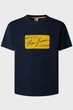 Чоловіча темно-синя футболка SUEN Pepe Jeans S PM5010317 - зображення 8