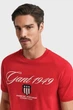Чоловіча червона футболка GRAPHIC Gant M 2003370 - изображение 4