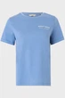 Жіноча блакитна футболка GRAPHIC Gant S 4201380 - изображение 1