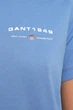 Жіноча блакитна футболка GRAPHIC Gant S 4201380 - изображение 2