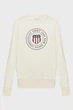 Чоловічий білий світшот GRAPHIC Gant XXL 2067098 - изображение 1
