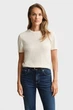 Жіночий білий джемпер LIGHT KNIT Gant S 4805433 - зображення 1