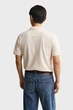 Чоловіче біле поло TEXTURE Gant M 2014096 - изображение 3