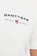 Жіноча біла футболка GRAPHIC Gant XL 4201380 - изображение 2