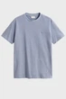 Чоловіча синя футболка 2 TONE PIQUE Gant XXL 2003414 - изображение 5