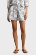 Жіночі білі лляні шорти з візерунком FLORAL Gant 34 4020144 - изображение 1