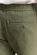 Чоловічі оливкові лляні брюки Gant M 1504040 - изображение 5