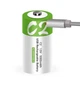 Литий-ионный аккумулятор размера C2, R14 Clefers, ёмкость 5000 мВт·ч, USB Type-C, 1,5 В (5024866) - изображение 2