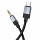 Аудиокабель Hoco UPA32B USB Type-C – 3.5 мм AUX DAC 1 м - изображение 3
