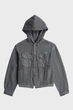 Жіноче сіре худі Washed G-Star M D27273,E159 - изображение 6