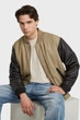 Чоловічий бежевий бомбер Varsity G-Star S D28325,E347 - изображение 5