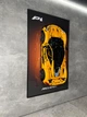 Настінна рамка-підставка для Конструктора Technic McLaren P1 (42172) Frame / Display - зображення 4