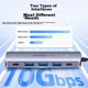 Хаб UNITEK USB 3.2 10G з блоком живлення Type-C 4-портовий, 1 м - зображення 4