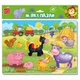М'які пазли А4 "Ферма" Vladi Toys VT1102-18 (COPY) - зображення 1
