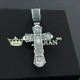Серебряный крестик Meridian 925 пробы Кр0215 - изображение 3
