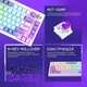 Бездротова ігрова клавіатура Proove Gaming Coupe з RGB підсвічуванням (Англійська/Українська розкладка) (WKCP00022402) White - зображення 3