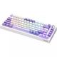 Бездротова ігрова клавіатура Proove Gaming Coupe з RGB підсвічуванням (Англійська/Українська розкладка) (WKCP00022402) White - зображення 7