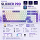 Беспроводная клавиатура Proove Gaming Slicker Pro White ENG+UA, 6000mAh, Hot-Swap, RGB, 2.4GHz/Bluetooth/USB - изображение 2