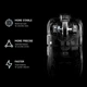 Игровая Мышка MCHOSE A5 V3 Голубая Беспроводная Трехрежимная 2.4G/Bluetooth/Кабель, 8000Hz, Батарея 120 Часов Работы, PAW3395, 26000 DPI, 56 Грам Легкая - изображение 3