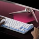 Игровая Клавиатура MCHOSE MIX 87 HE White Магнитные Переключатели. Проводная 8000Hz/s. RGB Подсветка, 84 Клавиши, Switch 0.01mm. Rapid Trigger. Kailh God Switch - изображение 4