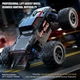 Машинка на радіокеруванні JJRC C8811 1:20 Black RC - монстр-трак 4WD з безколекторним двигуном, металевою трансмісією, LED-фарами, до 45 км/год, до 15 хвилин, до 100 м - зображення 8