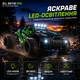 Машинка на радиоуправлении ZLL SG118 PRO 1:16 Green RC - внедорожник 4WD с металлической трансмиссией, полностью пропорциональным управлением, LED-подсветкой, до 35 км/ч, до 40 минут, до 80 м - изображение 3